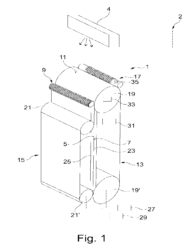 A single figure which represents the drawing illustrating the invention.